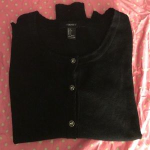 Forever 21 sweater with detailed buttons